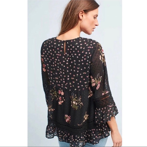 [HOLD] Maeve Bell-Sleeve Boho Blouse - Picture 7 of 8
